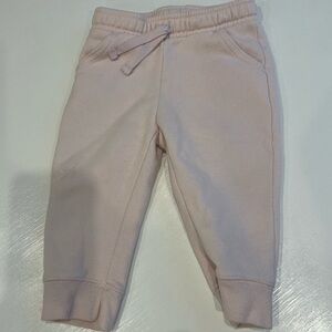 Two pairs of adorable sweat pants for 12 m/o